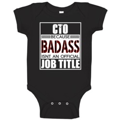 Because Badass Official Job Title Baby One Piece Because Badass Official Job Title Baby One Piece