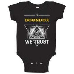 In Boondox We Trust Hip Hop Artist Fan Baby One Piece In Boondox We Trust Hip Hop Artist Fan Baby One Piece