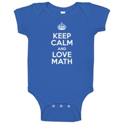 Math Keep Calm And Love Parody Custom Name Baby One Piece Math Keep Calm And Love Parody Custom Name Baby One Piece