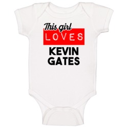 This Girl Loves Kevin Gates Hip Hop Artist Baby One Piece This Girl Loves Kevin Gates Hip Hop Artist Baby One Piece