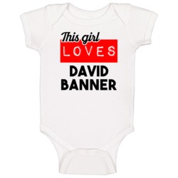 This Girl Loves David Banner Hip Hop Artist Baby One Piece This Girl Loves David Banner Hip Hop Artist Baby One Piece