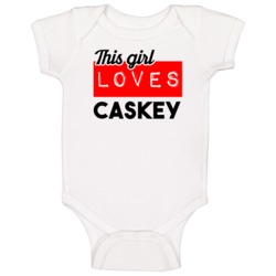 This Girl Loves Caskey Hip Hop Artist Baby One Piece This Girl Loves Caskey Hip Hop Artist Baby One Piece