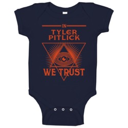 In Tyler Pitlick We Trust Edmonton Hockey Baby One Piece In Tyler Pitlick We Trust Edmonton Hockey Baby One Piece