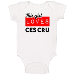 This Girl Loves Ces Cru Hip Hop Artist Baby One Piece This Girl Loves Ces Cru Hip Hop Artist Baby One Piece