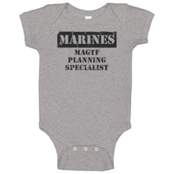 Magtf Planning Specialist Marines Baby One Piece Magtf Planning Specialist Marines Baby One Piece