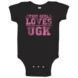 This Girl Loves Ugk Cool Hip Hop Baby One Piece This Girl Loves Ugk Cool Hip Hop Baby One Piece