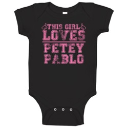 This Girl Loves Petey Pablo Cool Hip Hop Baby One Piece This Girl Loves Petey Pablo Cool Hip Hop Baby One Piece