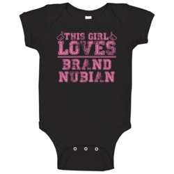 This Girl Loves Brand Nubian Cool Hip Hop Baby One Piece This Girl Loves Brand Nubian Cool Hip Hop Baby One Piece