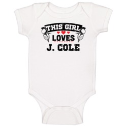 This Girl Loves J Cole Hip Hop Artist Fan Baby One Piece This Girl Loves J Cole Hip Hop Artist Fan Baby One Piece