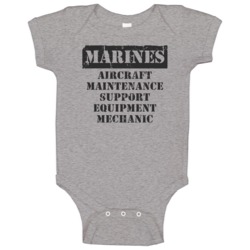 Aircraft Maintenance Support Equipment Mechanic Marines Baby One Piece Aircraft Maintenance Support Equipment Mechanic Marines Baby One Piece