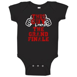 This Guy Loves The Grand Finale Hip Hop Baby One Piece This Guy Loves The Grand Finale Hip Hop Baby One Piece
