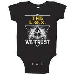 In The Lox We Trust Hip Hop Artist Fan Baby One Piece In The Lox We Trust Hip Hop Artist Fan Baby One Piece