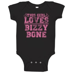 This Girl Loves Bizzy Bone Cool Hip Hop Baby One Piece This Girl Loves Bizzy Bone Cool Hip Hop Baby One Piece