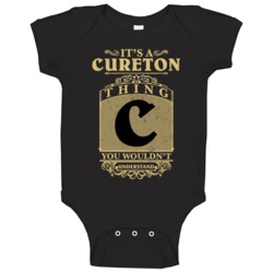 Cureton Thing You Wouldn't Understand Family Name Pride Baby One Piece Cureton Thing You Wouldn't Understand Family Name Pride Baby One Piece