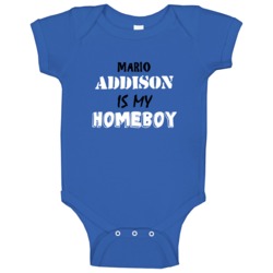 Mario Addison Charlotte North Carolina Homeboy Baby One Piece Mario Addison Charlotte North Carolina Homeboy Baby One Piece