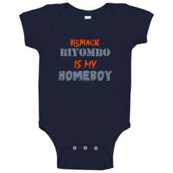Bismack Biyombo Charlotte North Carolina Homeboy Baby One Piece Bismack Biyombo Charlotte North Carolina Homeboy Baby One Piece