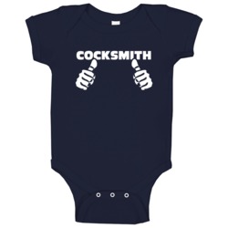 Funny Cocksmith This Guy Thumbs Frat Party Baby One Piece Funny Cocksmith This Guy Thumbs Frat Party Baby One Piece