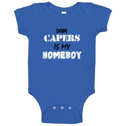 Dom Capers Charlotte North Carolina Homeboy Baby One Piece Dom Capers Charlotte North Carolina Homeboy Baby One Piece
