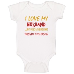 Tristan Thompson Sports Love Me Some Baby One Piece Tristan Thompson Sports Love Me Some Baby One Piece