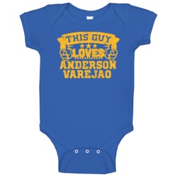 This Guy Loves Anderson Varejao Golden State Basketball Baby One Piece This Guy Loves Anderson Varejao Golden State Basketball Baby One Piece