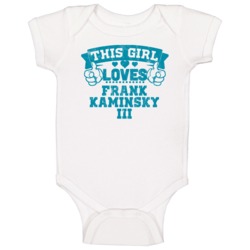 This Girl Loves Frank Kaminsky Iii Charlotte Basketball Baby One Piece This Girl Loves Frank Kaminsky Iii Charlotte Basketball Baby One Piece