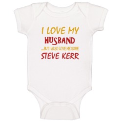 Steve Kerr Sports Love Me Some Baby One Piece Steve Kerr Sports Love Me Some Baby One Piece