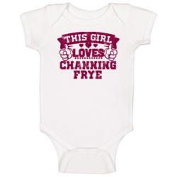 This Girl Loves Channing Frye Cleveland Basketball Baby One Piece This Girl Loves Channing Frye Cleveland Basketball Baby One Piece