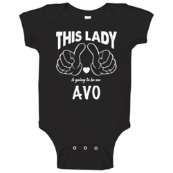 This Lady Is Going To Be Avo Portuguese Grandmother Baby One Piece This Lady Is Going To Be Avo Portuguese Grandmother Baby One Piece