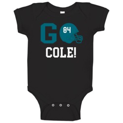 Go Player Keelan Cole Jacksonville Football Team Fan Baby One Piece Go Player Keelan Cole Jacksonville Football Team Fan Baby One Piece
