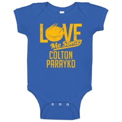 Colton Parayko St Louis Love Me Some Hockey Sports Athlete Fan Baby On Colton Parayko St Louis Love Me Some Hockey Sports Athlete Fan Baby On