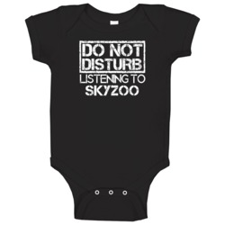 Do Not Disturb Listening To Skyzoo Hip Hop Fan Baby One Piece Do Not Disturb Listening To Skyzoo Hip Hop Fan Baby One Piece