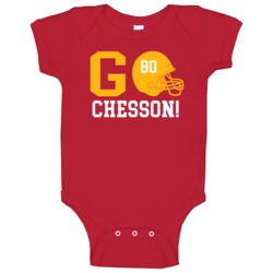Go Player Jehu Chesson Kansas City Football Team Fan Baby One Piece Go Player Jehu Chesson Kansas City Football Team Fan Baby One Piece