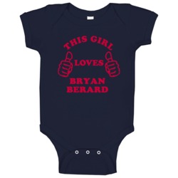 Bryan Berard Sports This Girl Loves Baby One Piece Bryan Berard Sports This Girl Loves Baby One Piece