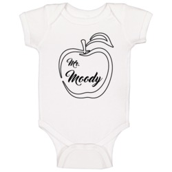 Big Apple Favorite Teachers Baby One Piece Big Apple Favorite Teachers Baby One Piece