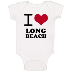 Long Beach Nassau County New York State I Love Heart Adore Baby One Pi Long Beach Nassau County New York State I Love Heart Adore Baby One Pi