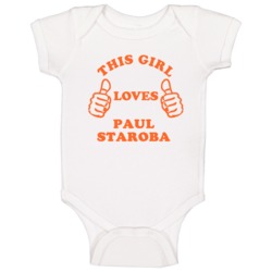 Paul Staroba Sports This Girl Loves Baby One Piece Paul Staroba Sports This Girl Loves Baby One Piece