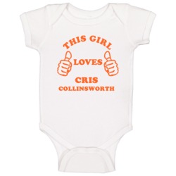 Cris Collinsworth Sports This Girl Loves Baby One Piece Cris Collinsworth Sports This Girl Loves Baby One Piece