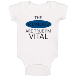 Vital The Rumors Are True Adjective Baby One Piece Vital The Rumors Are True Adjective Baby One Piece
