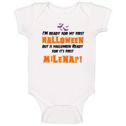 Milena Babys First Halloween Spooky Cute Baby One Piece Milena Babys First Halloween Spooky Cute Baby One Piece