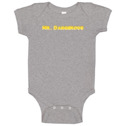 Mr Dangerous Adjective Funny Random Baby One Piece Mr Dangerous Adjective Funny Random Baby One Piece