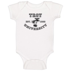 Troy University Est 1986 Parody Favorite City Baby One Piece Troy University Est 1986 Parody Favorite City Baby One Piece