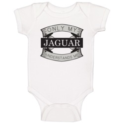 Jaguar Only Understands Me Zoo Animal Baby One Piece Jaguar Only Understands Me Zoo Animal Baby One Piece