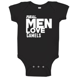 Real Men Love Camel Funny Baby One Piece Real Men Love Camel Funny Baby One Piece