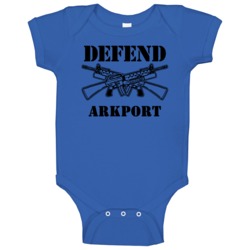 Arkport Steuben County New York State Defend Baby One Piece Arkport Steuben County New York State Defend Baby One Piece