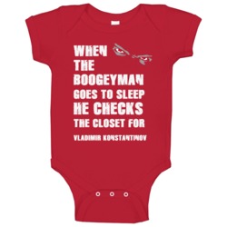 Vladimir Konstantinov Detroit Michigan Hockeytown Boogeyman Baby One P Vladimir Konstantinov Detroit Michigan Hockeytown Boogeyman Baby One P