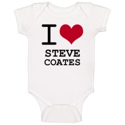 Steve Coates Detroit Michigan Hockeytown I Love Baby One Piece Steve Coates Detroit Michigan Hockeytown I Love Baby One Piece