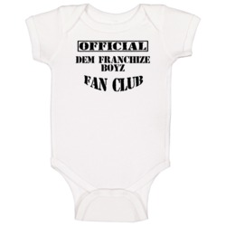 Official Dem Franchize Boyz Fan Club Hip Hop Baby One Piece Official Dem Franchize Boyz Fan Club Hip Hop Baby One Piece