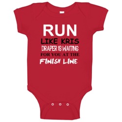 Kris Draper Detroit Michigan Hockeytown Run Jog Funny Baby One Piece Kris Draper Detroit Michigan Hockeytown Run Jog Funny Baby One Piece