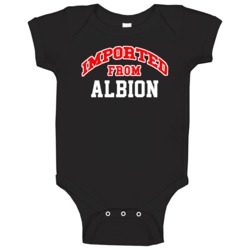 Albion Michigan Imported From Cool Funny City Baby One Piece Albion Michigan Imported From Cool Funny City Baby One Piece