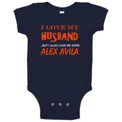Alex Avila Detroit Michigan Baseball I Heart Love Baby One Piece Alex Avila Detroit Michigan Baseball I Heart Love Baby One Piece